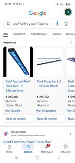 Reef factory reef flare bar L, Dieren en Toebehoren, Ophalen of Verzenden, Zo goed als nieuw