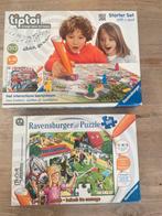 Tiptoi Starterset + Ravensburger Puzzle Manege, Kinderen en Baby's, Speelgoed | Educatief en Creatief, Ophalen of Verzenden, Gebruikt