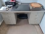 stalen bureau 2 x 3 laden 150x86x77, Ophalen, Gebruikt