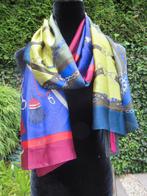 SJAAL Nieuw zijde 1.80x80 cm meerkleurig nooit gedragen RL, Kleding | Dames, Mutsen, Sjaals en Handschoenen, Ophalen of Verzenden