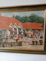 Zeer Bijzondere Mooi Schilderij van een Zomerse dag, Ophalen of Verzenden