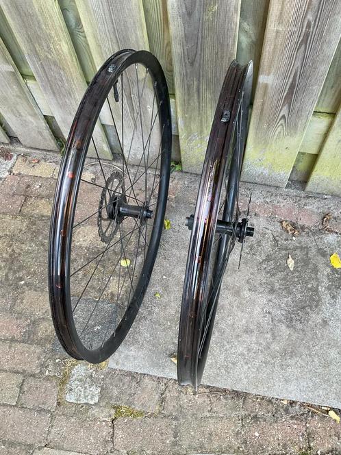 Giant Fietswielen Aluminium en schijfrem/tubeless ready, Fietsen en Brommers, Fietsonderdelen, Zo goed als nieuw, Racefiets, Wiel