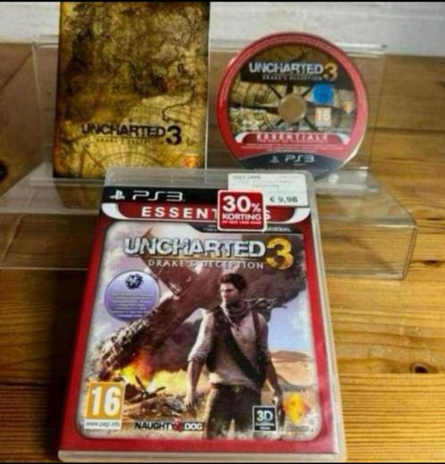 Uncharted 3: Drake's Deception - PS3, Spelcomputers en Games, Games | Sony PlayStation 3, Gebruikt, Avontuur en Actie, 1 speler