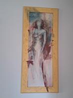 2x schilderij paspoppen mannequins, Ophalen