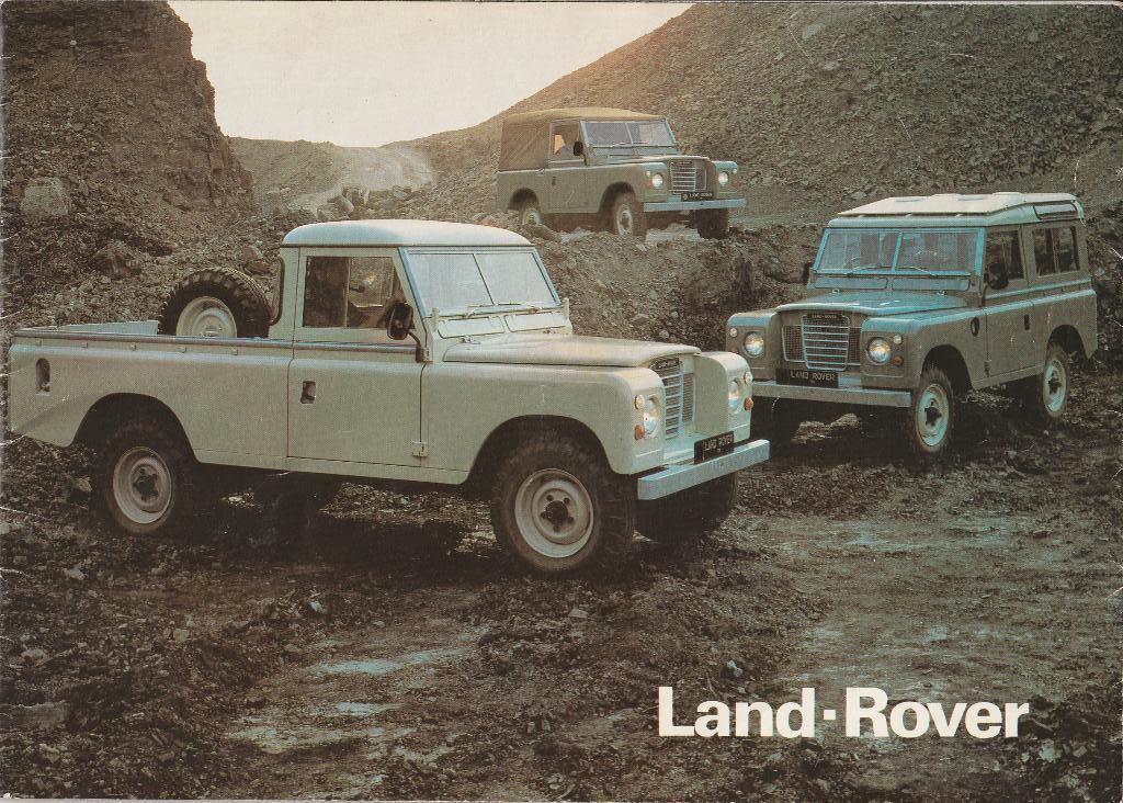 Land-Rover mooie oude folder  LANDROVER, Ophalen of Verzenden, Zo goed als nieuw, Overige merken