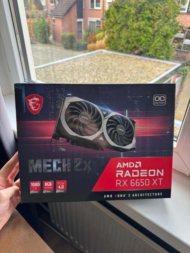 MSI Radeon RX 6650 XT MECH 2X 8G OC Videokaart, Computers en Software, Videokaarten, Zo goed als nieuw, AMD, PCI-Express 4.0, GDDR6