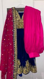 Afghaanse jurk, Kleding | Dames, Ophalen, Zo goed als nieuw, Blauw, Overige typen