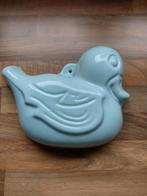 Brocante vintage puddingvorm eend, kleur zachtblauw, Antiek en Kunst, Antiek | Keramiek en Aardewerk, Ophalen of Verzenden