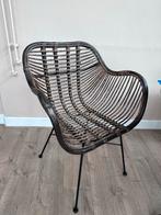 Rotan eetkamerstoelen - Set van 2, Huis en Inrichting, Stoelen, Ophalen, Gebruikt, Twee, Bruin