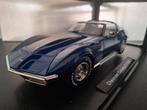 Chevrolet Corvette C3 Hard Top blauw 1972 Schaal 1:18, Nieuw, Overige merken, Ophalen of Verzenden, Auto