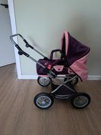 Leuke poppenwagen, incl reiswieg en luiertas inklapbaar, Kinderen en Baby's, Speelgoed | Poppen, Ophalen, Zo goed als nieuw, Babypop