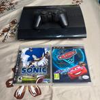 PlayStation 3 Super Slim + controller + 2 spellen, Spelcomputers en Games, Met games, Ophalen of Verzenden, Zo goed als nieuw