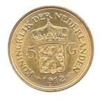 Nederland Gouden vijfje 1912 Wilhelmina, Ophalen of Verzenden, Goud