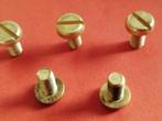 10 st Messing grote kop cilinderkop bout (m5)x 20 hobby, Verzenden, Nieuw