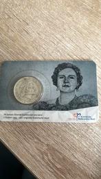Coincard de laatste zilveren gulden, Postzegels en Munten, Munten | Nederland, 1 gulden, Koningin Juliana, Zilver, Ophalen of Verzenden
