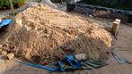 Geel zand, Ophalen, Ophoogzand