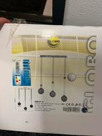 Globo plafond lamp kristal 3 bollen, Ophalen, Nieuw, Metaal
