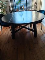 Eetkamertafel - Woood Benson, Ophalen, Gebruikt, Rond, Vijf personen of meer