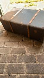 Brocante grote koffer, Ophalen