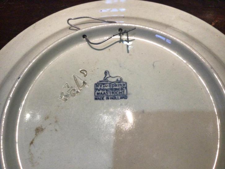 Delfts Blauw Herdenkingsbord Wilhelmina 1898-1938, Antiek en Kunst, Antiek | Wandborden en Tegels, Ophalen of Verzenden