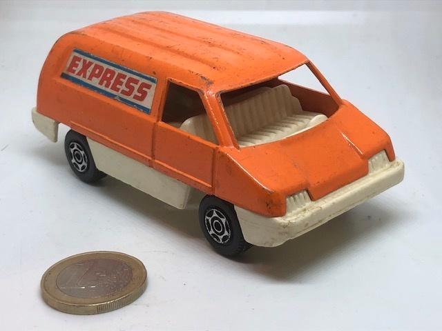 Express Van Oranje, Corgi Cubs, Hobby en Vrije tijd, Modelauto's | 1:43, Gebruikt, Auto, Corgi, Ophalen of Verzenden