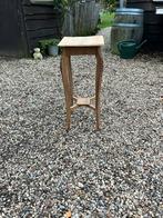 Eiken tafeltje, Huis en Inrichting, Tafels | Bijzettafels, Ophalen, Rechthoekig, Minder dan 55 cm, 45 tot 60 cm