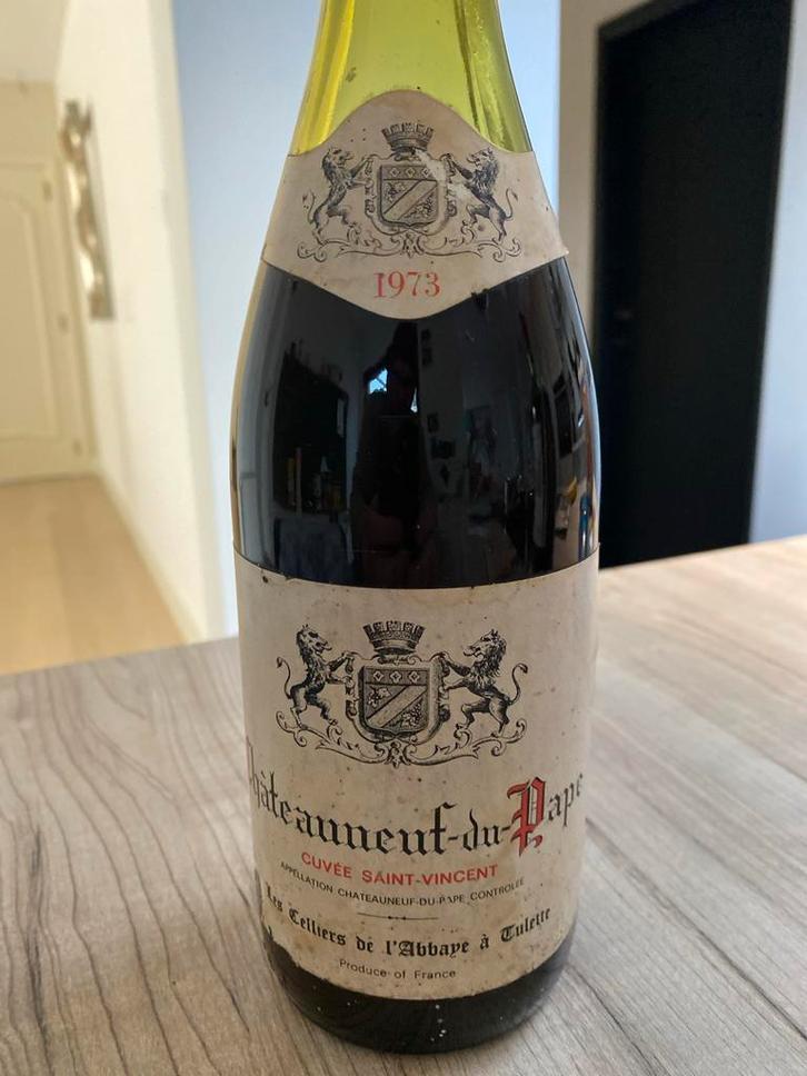 Oude Châteauneuf-du-Pape 1973, Verzamelen, Wijnen, Nieuw, Rode wijn, Frankrijk, Vol, Ophalen