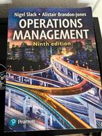 Operations Management - Nigel Slack (9th editie), Ophalen of Verzenden, Beta, Zo goed als nieuw, HBO