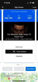 the weeknd kaartjes, Tickets en Kaartjes, Twee personen, Juli