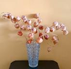 Vintage glazen vaas OXO van J. Zejmon Sklo Union, Overige kleuren, Ophalen of Verzenden, Minder dan 50 cm, Glas