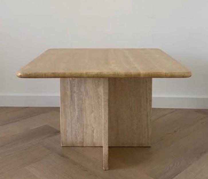 Stone Coffee Table - Lift in building, Huis en Inrichting, Tafels | Salontafels, Gebruikt, Minder dan 50 cm, 50 tot 100 cm, 50 tot 100 cm