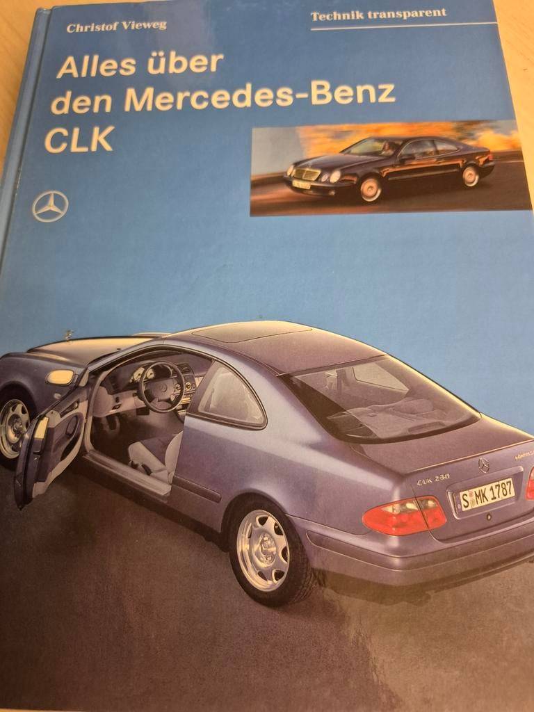 Origineel Mercedes dealer Mercedes CLK Coupés gebonden BOEK, Ophalen of Verzenden, Zo goed als nieuw, Mercedes