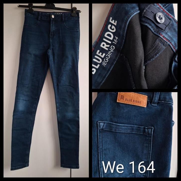 Broeken meisje mt164 Blue Ridge (set 3 stuks), Kinderen en Baby's, Kinderkleding | Maat 164, Zo goed als nieuw, Meisje, Broek