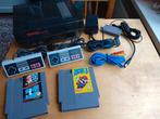 Nintendo NES Smokey Black + 2 Games, Gereinigd!, Spelcomputers en Games, Games | Nintendo NES, 2 spelers, Eén computer, Ophalen of Verzenden
