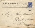 Katwijk aan Zee - Parlevliet - Haring - 1930, Ophalen of Verzenden, 1920 tot 1940, Gelopen, Zuid-Holland