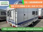 Hobby de Luxe Easy 440 TREINZIT + VOORTENT + 4 PERS, Caravans en Kamperen, Caravans, Serviceluik, -, Hobby, -