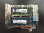 2x2GB DDR3 1333MHz SoDimm voor laptop of NAS - ook per stuk, DDR3, Ophalen of Verzenden, Zo goed als nieuw, 1333MHz