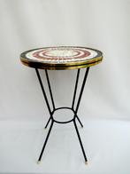 tegeltafeltje - smeedwerk met mozaïek, Antiek en Kunst, Ophalen