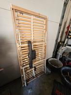 Degelijke elektrisch verstelbare lattenbodem 200 x 90 cm, Ophalen, 90 cm, Eenpersoons, Zo goed als nieuw