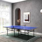 Tafeltennistafel blauw nieuw in doos, Sport en Fitness, Ophalen, Nieuw, Tafel Indoor, Inklapbaar