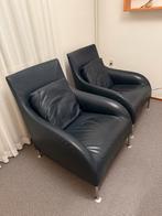 B&B Italia leren fauteuils te koop, Ophalen, Minder dan 75 cm, Design, Leer