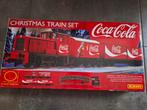 Hornby Coca Cola trein voor kerstdorp + 4 extra rails, Diversen, Kerst, Ophalen of Verzenden, Zo goed als nieuw