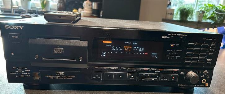 Sony DTC-77ES DAT Recorder, Audio, Tv en Foto, Bandrecorders, Bandrecorder, Ophalen of Verzenden