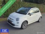 Fiat 500 1.2 Lounge Digitale cockpit WINTERBANDENACTIE! Pdc, Auto's, Gebruikt, 4 cilinders, 840 kg, Wit