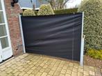 Windscherm in de kleur zwart gratis, Tuin en Terras, Tuinschermen, Kunststof, Gebruikt, Ophalen of Verzenden, 200 cm of meer