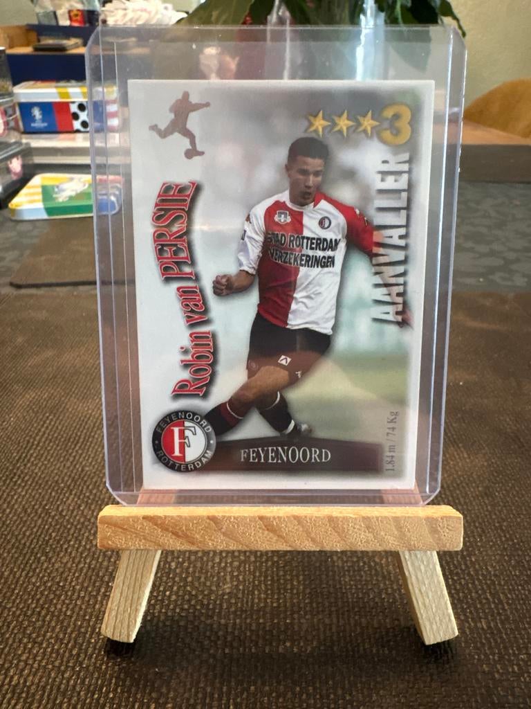 Robin van Persie All Stars kaart 2003-2004, Verzamelen, Ophalen of Verzenden, Zo goed als nieuw, Feyenoord, Spelerskaart