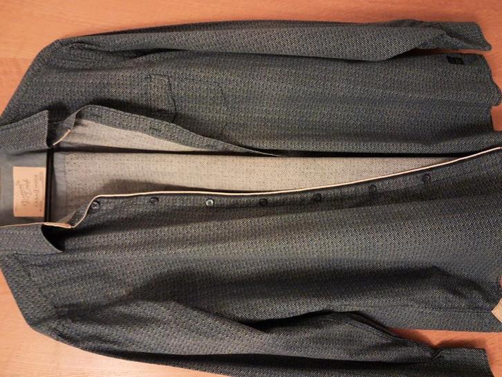 Heren overhemd, maat XL, Casa Moda, denim look,casual fit, Kleding | Heren, Overhemden, Zo goed als nieuw, Halswijdte 43/44 (XL)