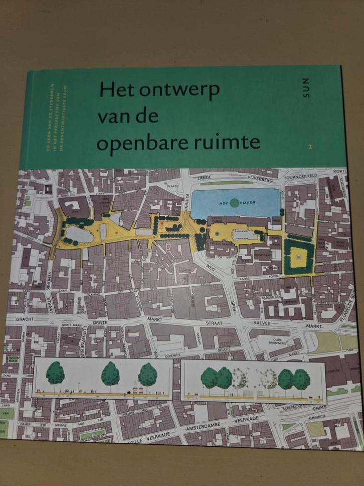 Het ontwerp van de openbare ruimte TU Delft, Boeken, Techniek, Zo goed als nieuw, Ophalen of Verzenden