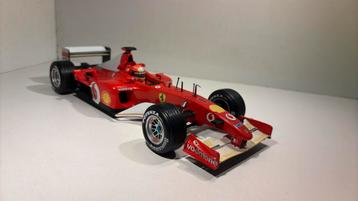 F1 ferrari f2002 m. Schumacher hot wheels 1.18 beschikbaar voor biedingen