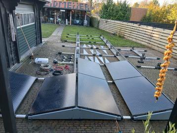 Compleet Zonnepanelen Systeem - Platdak flatfix fusion beschikbaar voor biedingen